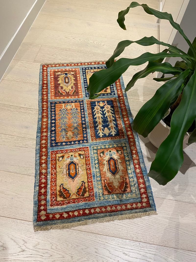 Chobi Vegi Dye Rug (550-1856) 99x54cm