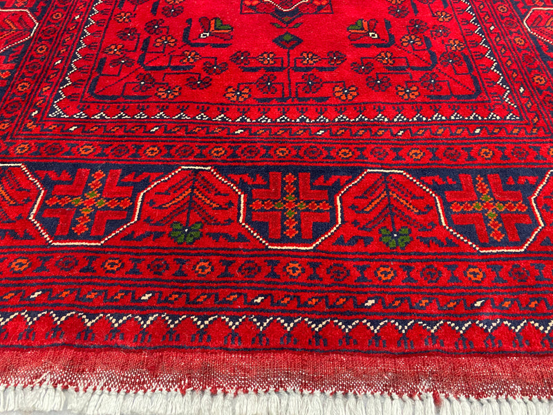 Kamyab Afghan Fine Tribal Rug (550-1867) 147x100cm