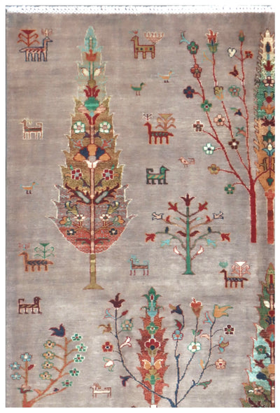 Derakhti Khorjin Kazak Handmade Rug (SKT550-1860) 243x177cm