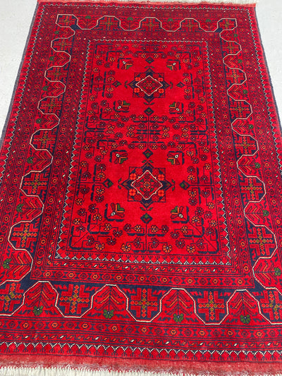 Kamyab Afghan Fine Tribal Rug (550-1867) 147x100cm