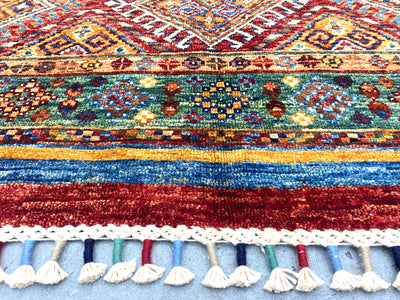 Kazak Suzani Khorjin Fine Veg Dye Rug (SKT550-1836) 325X200cm