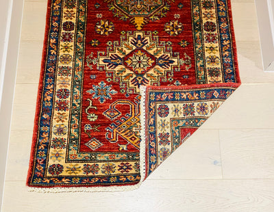 Kazak Super Fine Veggie Dye Rug (600-576) 369x77cm